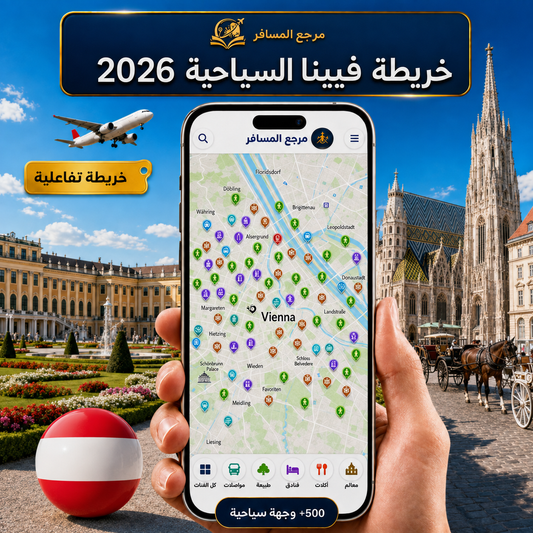 خريطة فيينا السياحية 2026 | التفاعليه